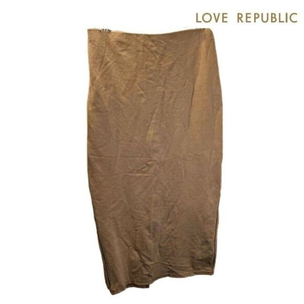 LOVE REPUBLIC Women's Pull-On Midi‎ Sweater Pencil Skirt